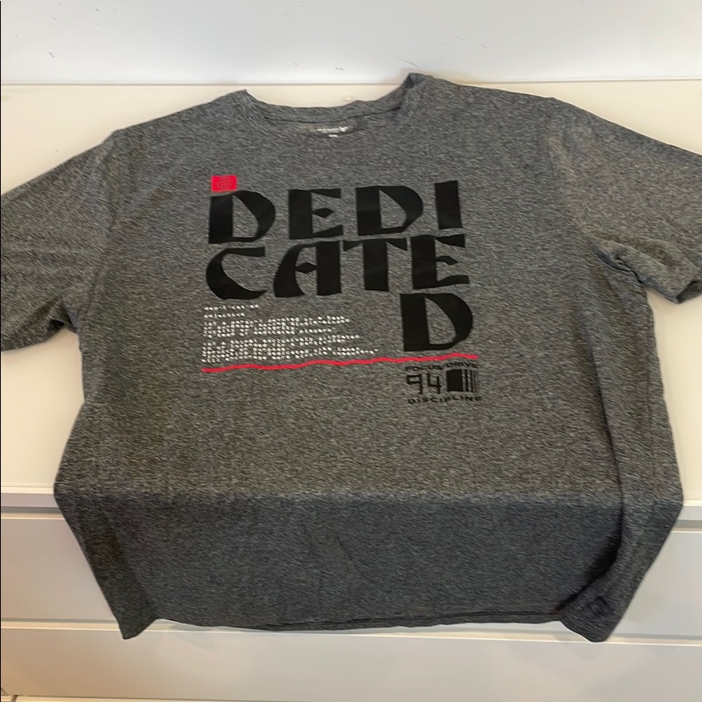 Heather Gray Graphic T-Shirt